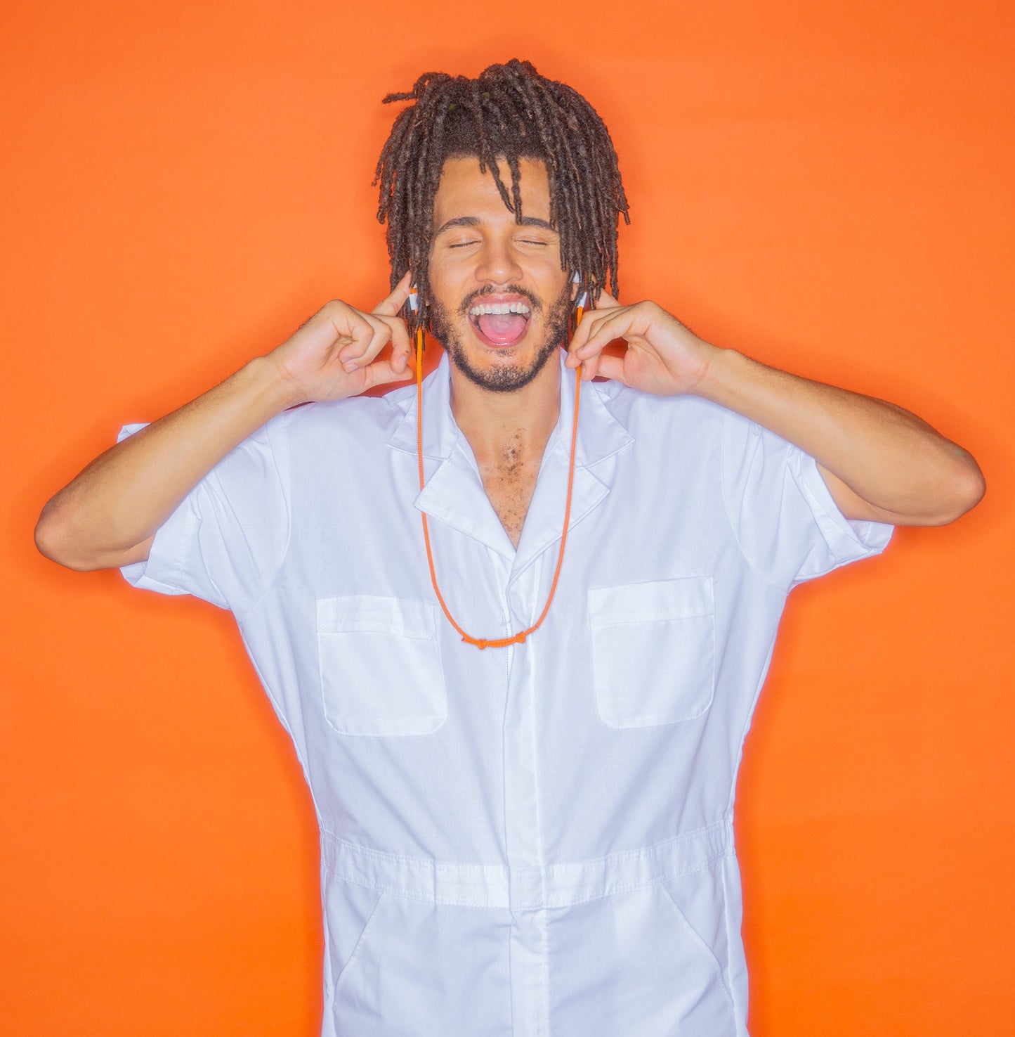 [wear] – AirPods® band - neon orange