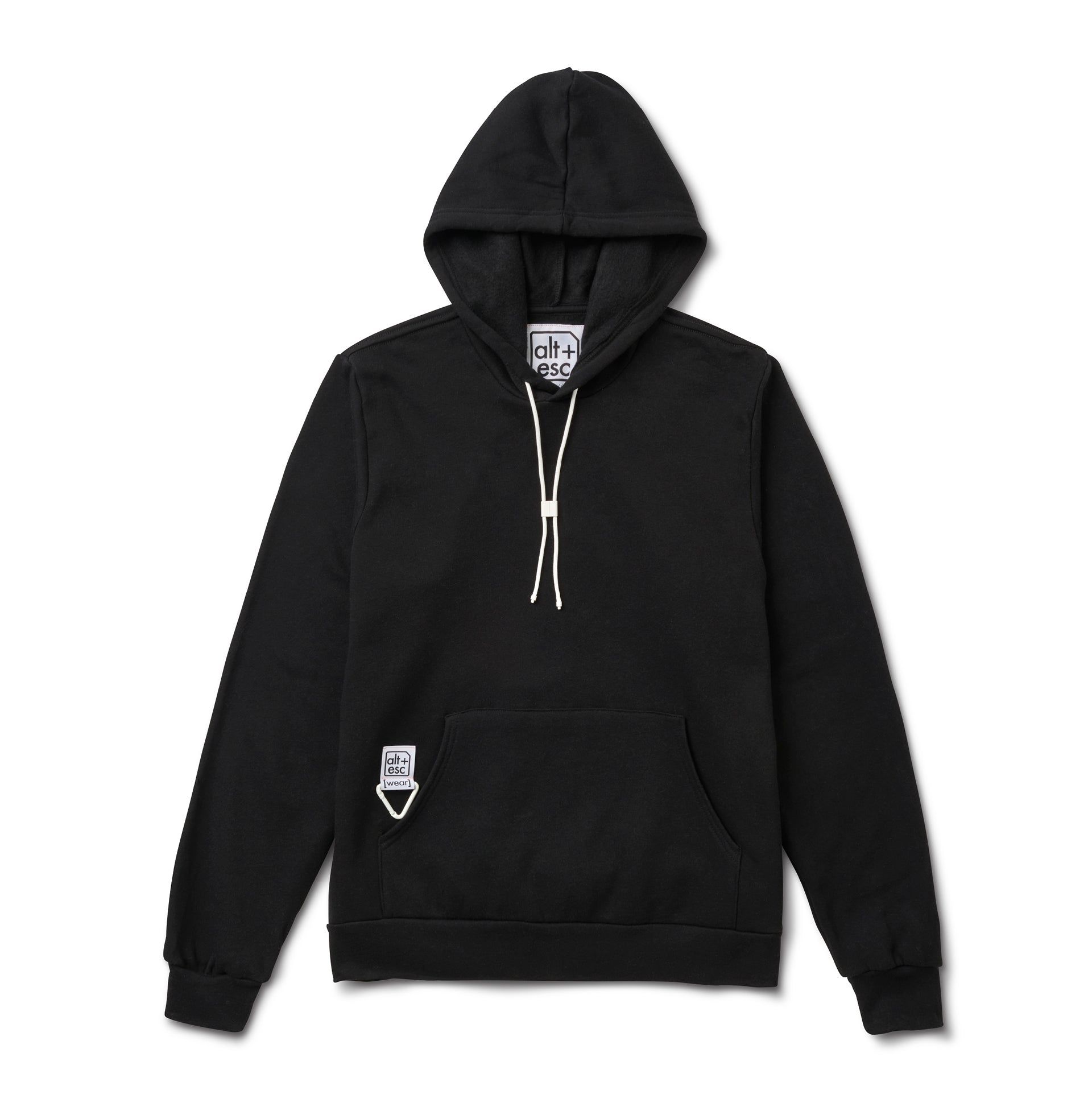 [wear] hoodie - black